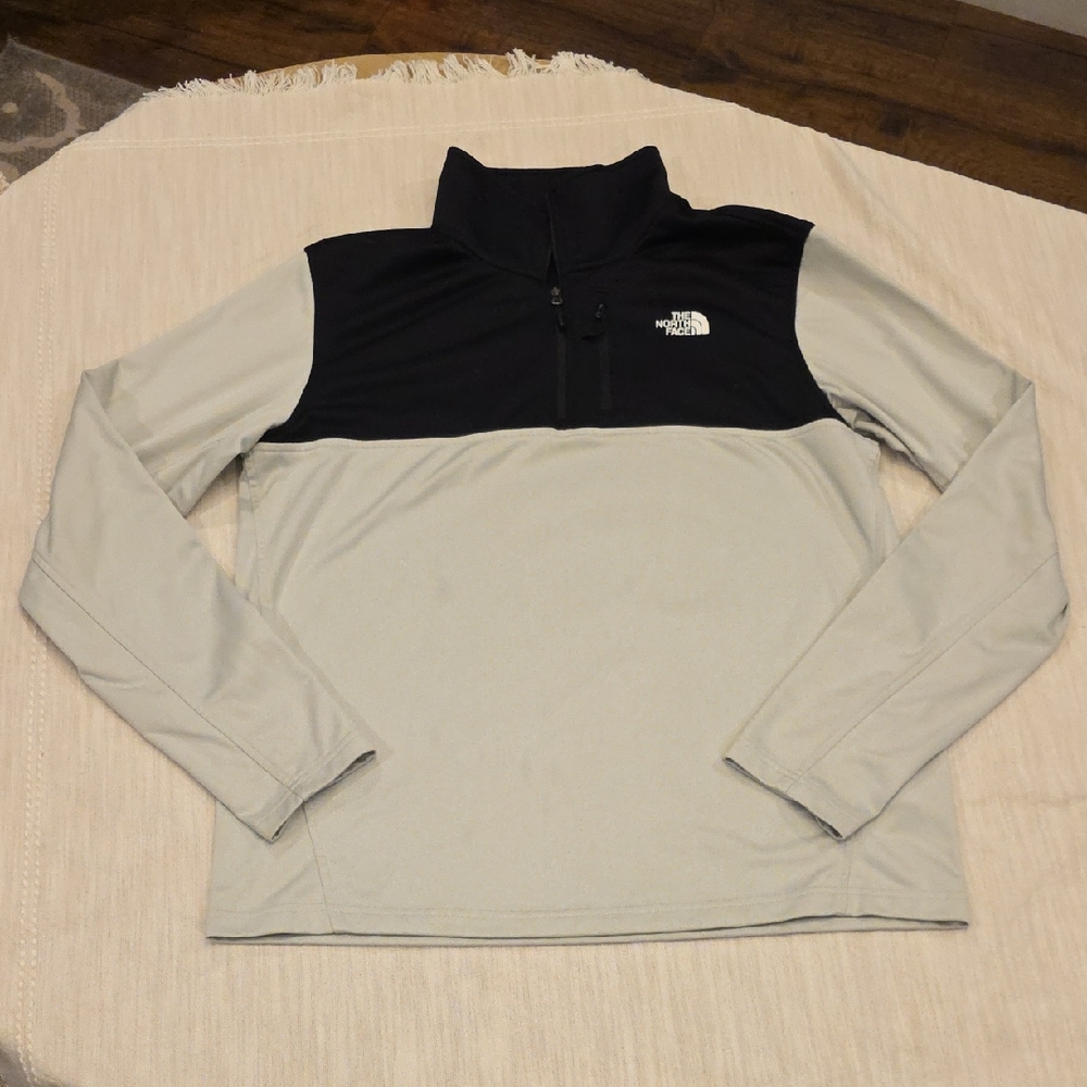 The North Face Black and Gray Men's Sweatshirt